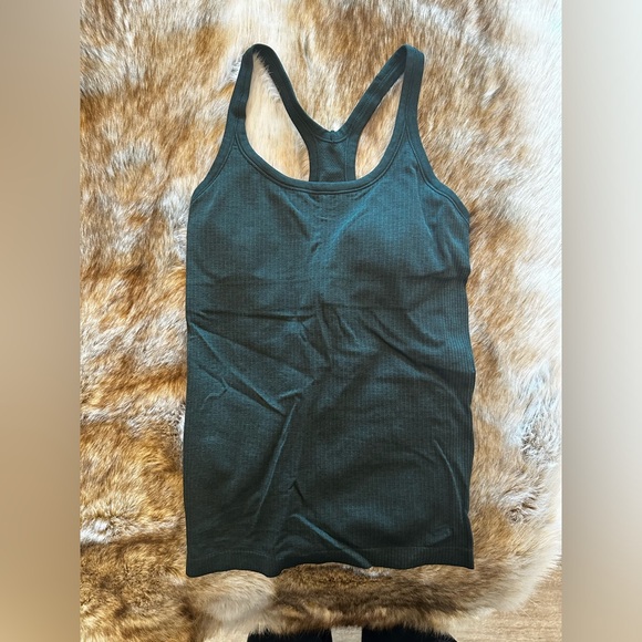 Lululemon Ebb to Street Tank in Rainforest Green - Picture 2 of 3